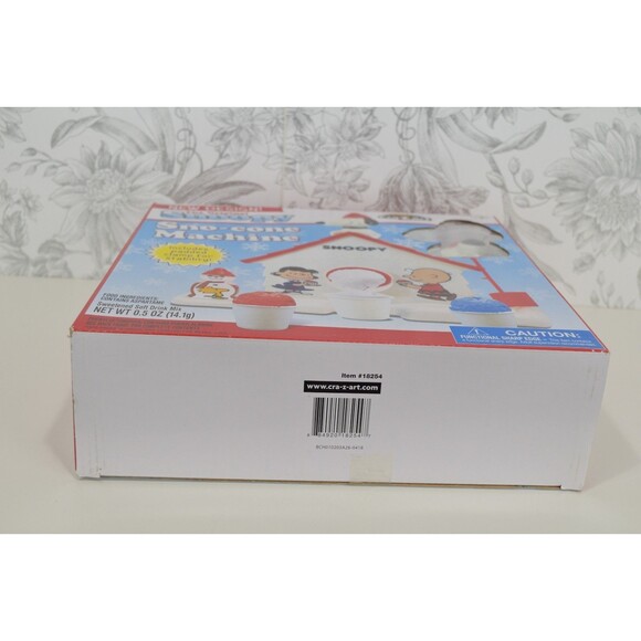 The Original Snoopy Sno-Cone Machine Snow Cone Maker Peanuts Cra-Z-Art New - Picture 8 of 8